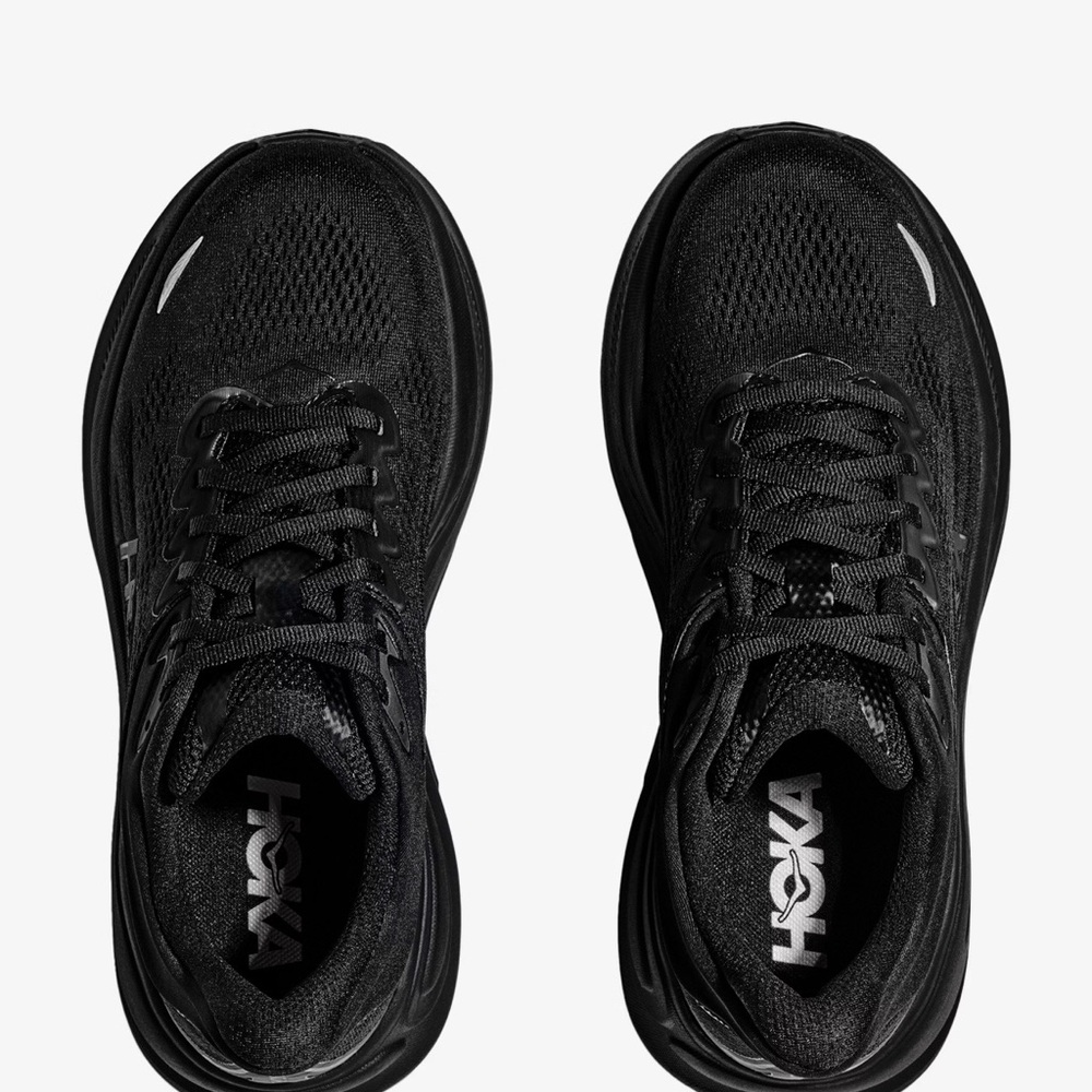 Hoka womens Black Athletic Running Shoes